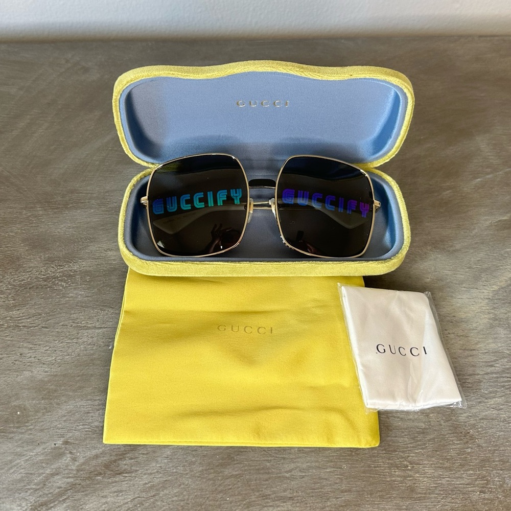 Gucci Guccify Aviator Sunglasses